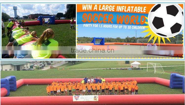 Funny inflatable snook ball Billiard table soccer game