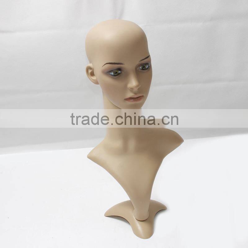 Alibaba 2015 Hot Selling Abstract Hand-painted Display doll Head Wholesale