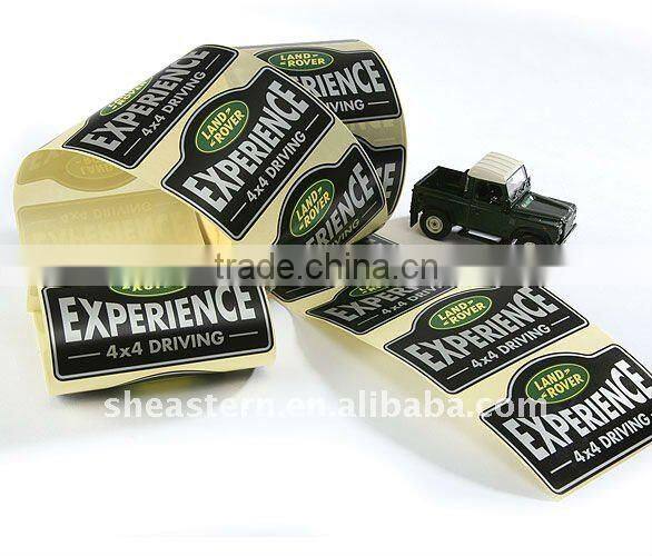 Fashionable Roll Blank Sticker