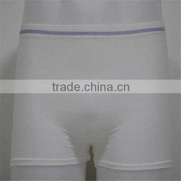 high Quality breathable incontinence fixation mesh underwear for incontinence people