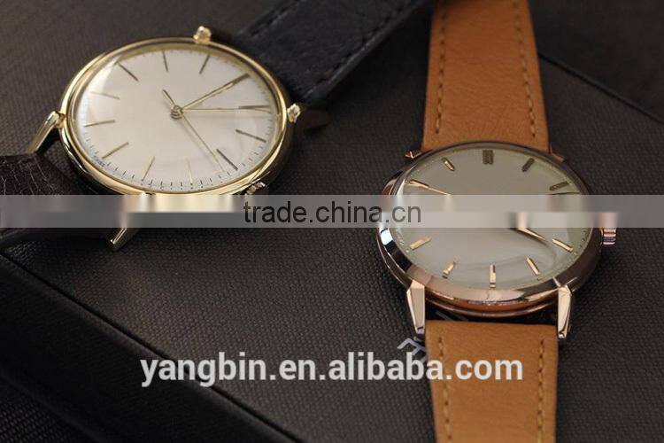 High quality cheap fashion custom design couple watch IPS