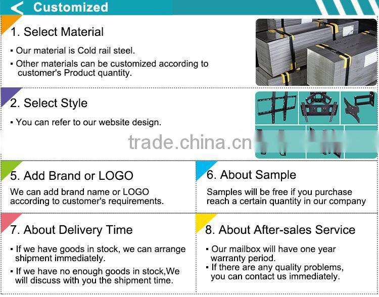 Durable Factory price curved tv wall mount for 37"---65" inch tv