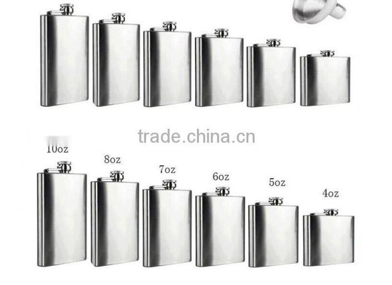 Special Offer Promotion 7 oz Stainless Steel Hip Flask Set Liquor Whisky Alcohol Cap Funnel Drinkware For Drinker