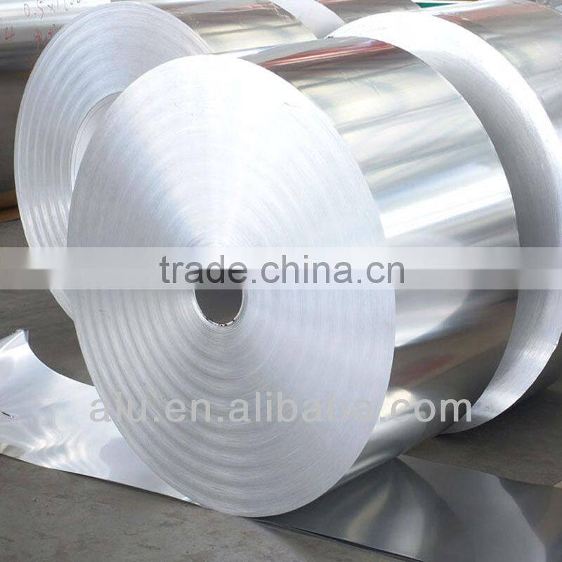 Industrial aluminum foil jumbo roll used for reprocessing