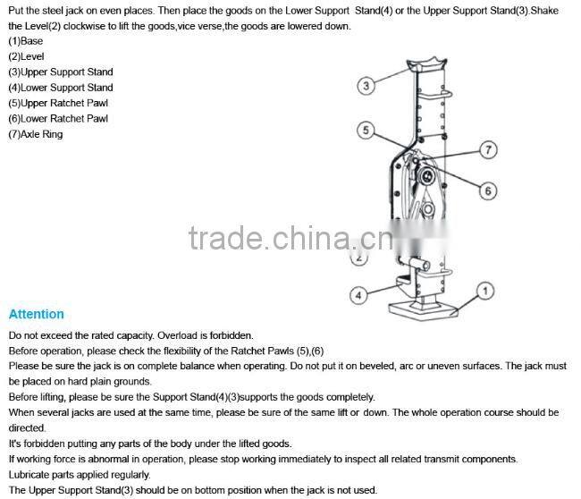 High Quality Mechanical Jack for sale