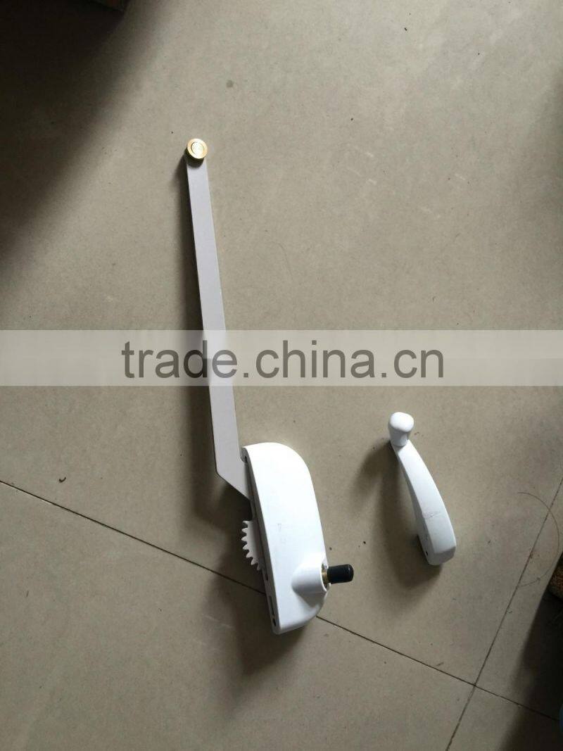 Face Mount Single Dyad Arm Jalousie Window Operator