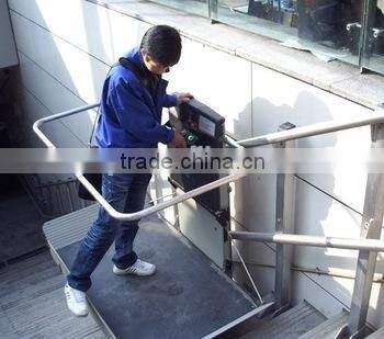 lifts for disabled/curverd wheelchair lift/disabled lift