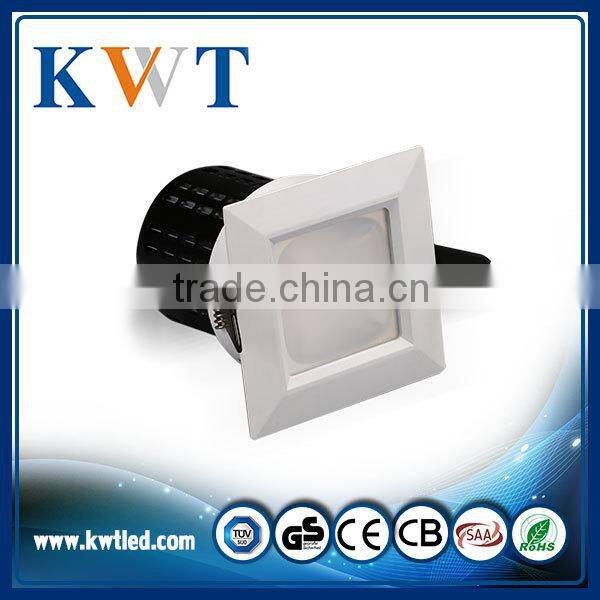 0-10V Dimmable Sharp 15W Square LED Downlight