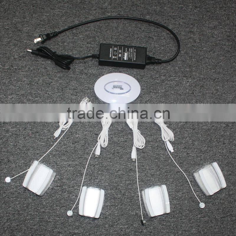 Novelty pop alarm security multiple handset holder