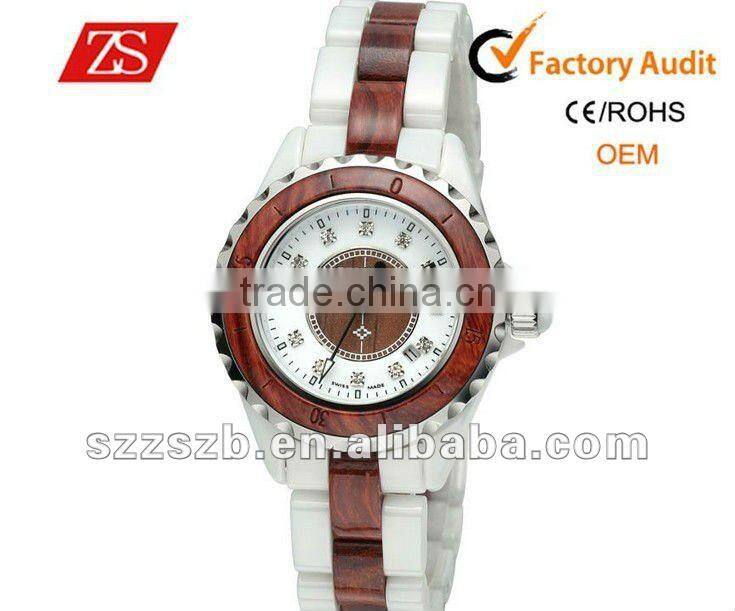 Hot Sale Fashion Elegance Sapphire Ceramic Watch