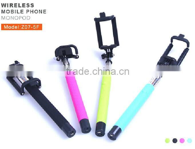 Met art china selfie stick extendable hand held monopod