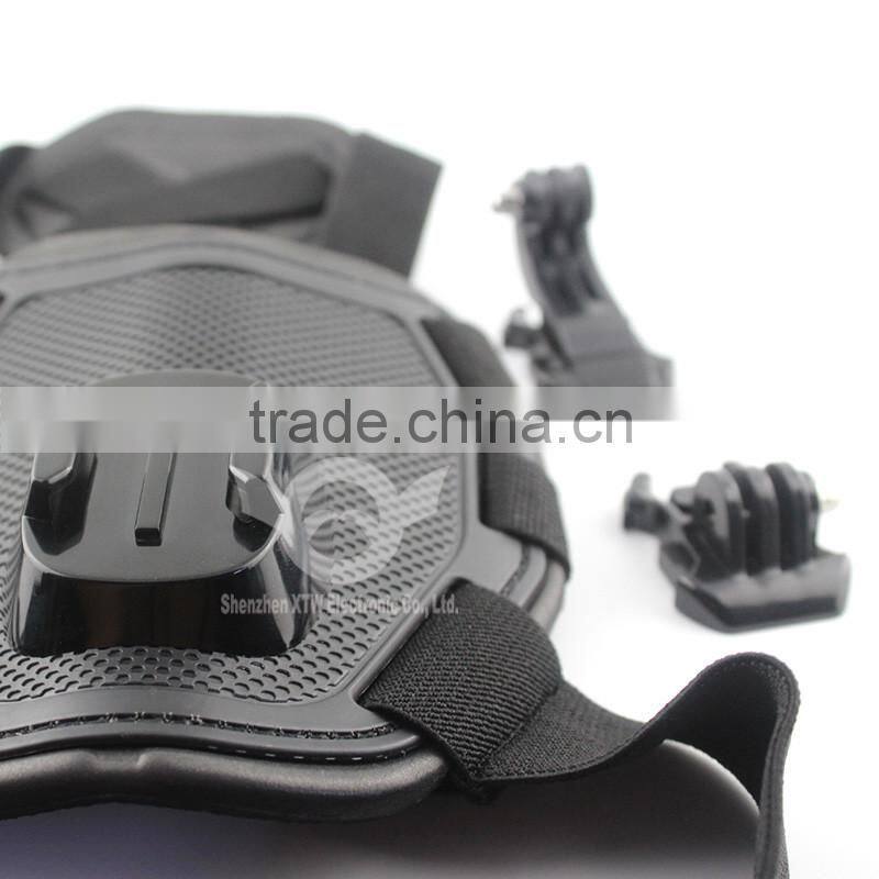 Dog Fetch Harness Chest Strap Belt Mount for GoPro Hero 4/3+/3/2/1lack, Blue, Pink