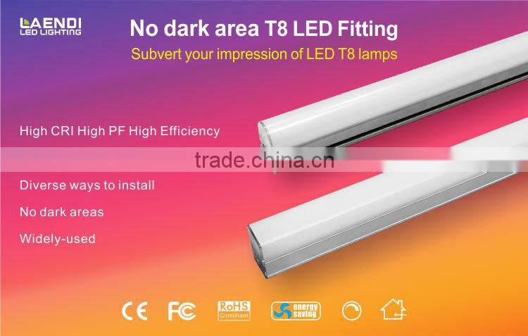 Cheap shipping cost 100lm/w t8 fitting led light tube 120cm warm light 2800-3200K