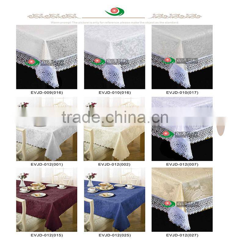 Jacquard readymade tablecloth
