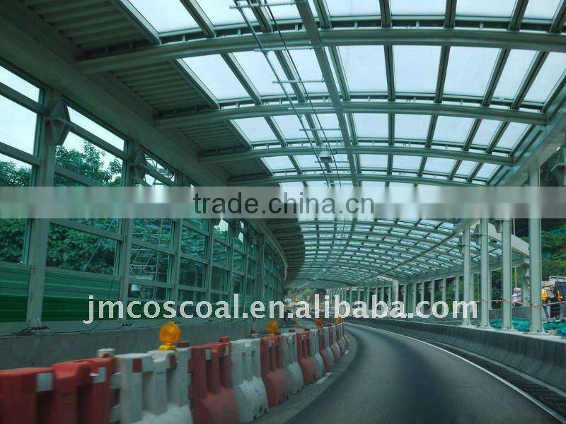 Highway aluminium noise barrier