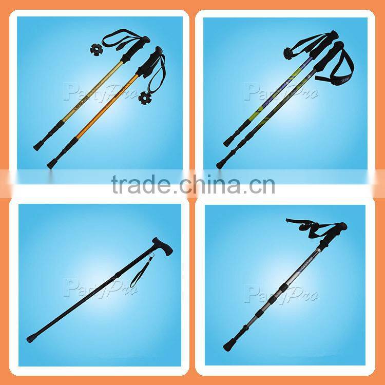 2015 hottest selling adjustable trekking poles,mountain climbing stick