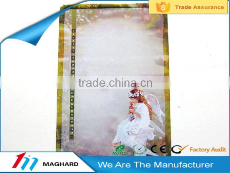 Girl angel magnetic writing board sheet for kids education toy