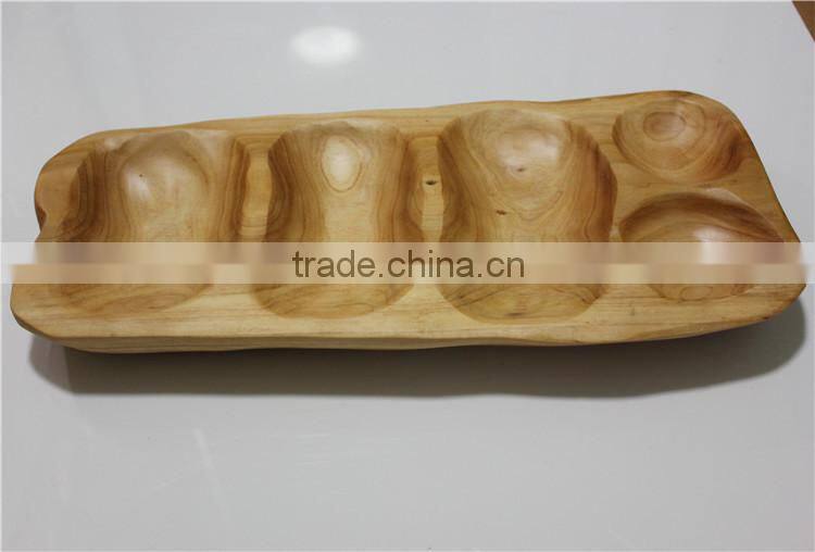 High quality unique wooden plates for restaurants