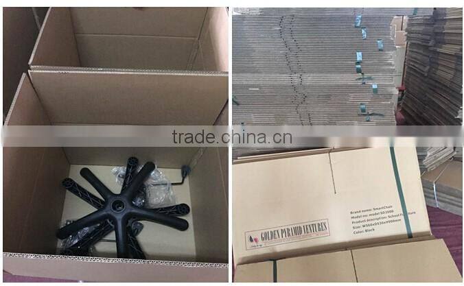 Factory Direct Supply Swivel Mesh Office Chair With Alloy Base