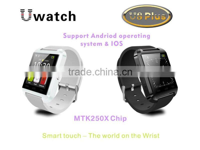 Wholesale touch screen cheap health care smart watch U8 OEM bluetooth for android and ios