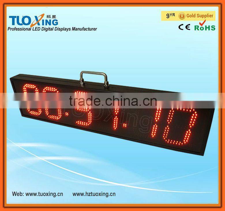 High quality 6 inch 6 digits electronic scoreboard & timer