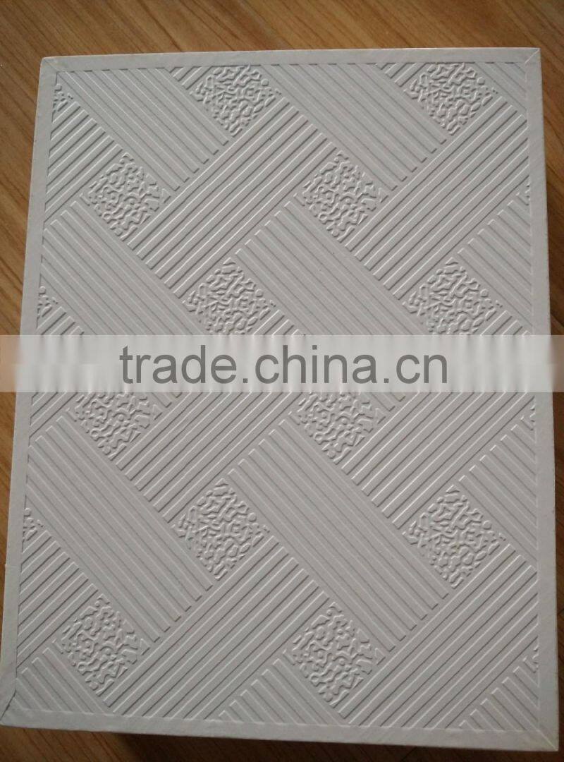 high quality pvc laminated gypsum ceiling tiles factory direct sale