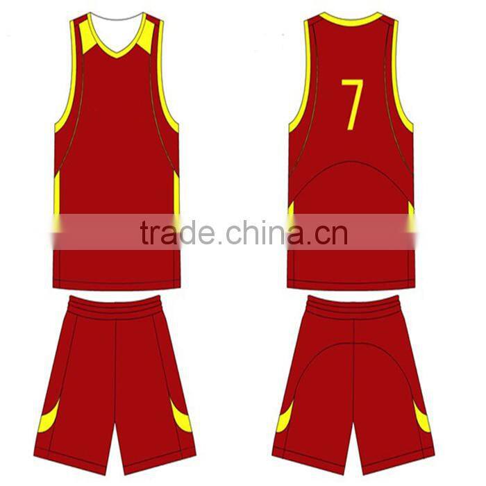 custom sublimation basketball jersey