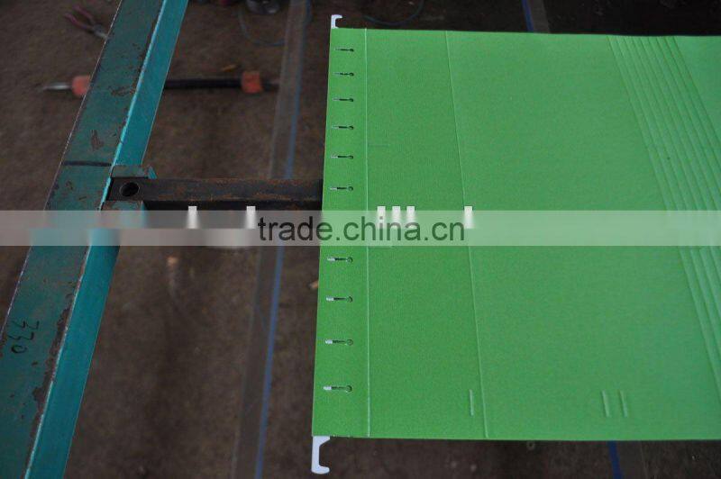 Suspension file folder making machine automatic 2 workers