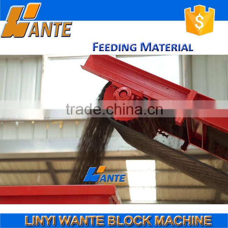 WANTE MACHINERY WT1-10 eco premium 2700 brazil interlocking block machine