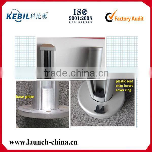 Modern aluminum railing systems anodized aluminum post base