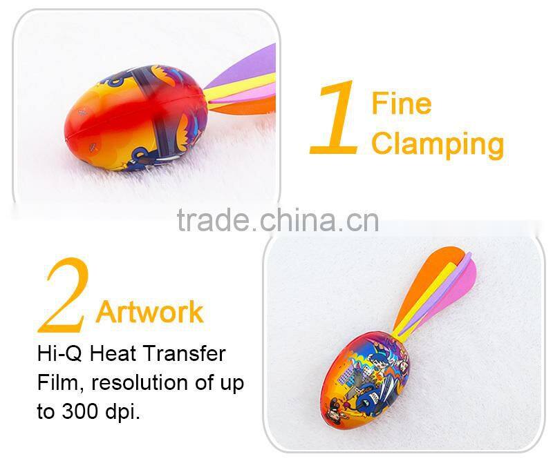 2016 hottest design outdoor sports PU beach ball with hard tail for sale