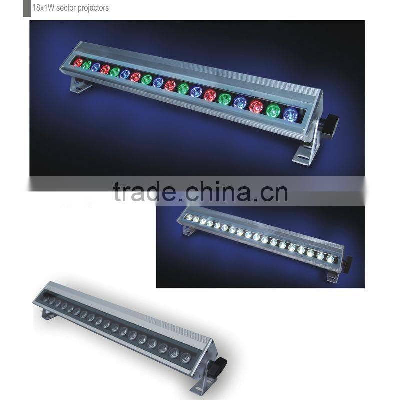 30W outdoor linear LED wall washer with thin body