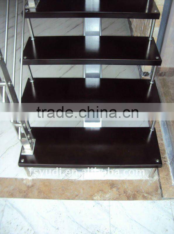 hot sell staircase glass railing designs for home decor