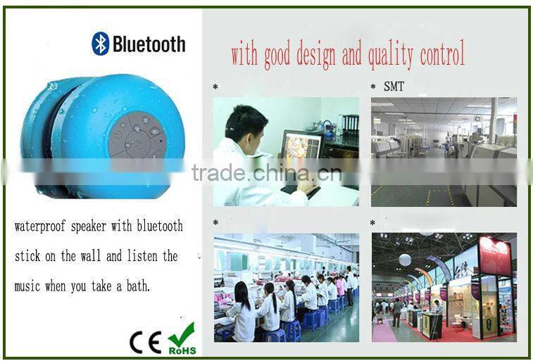 Waterproof wireless bluetooth speaker