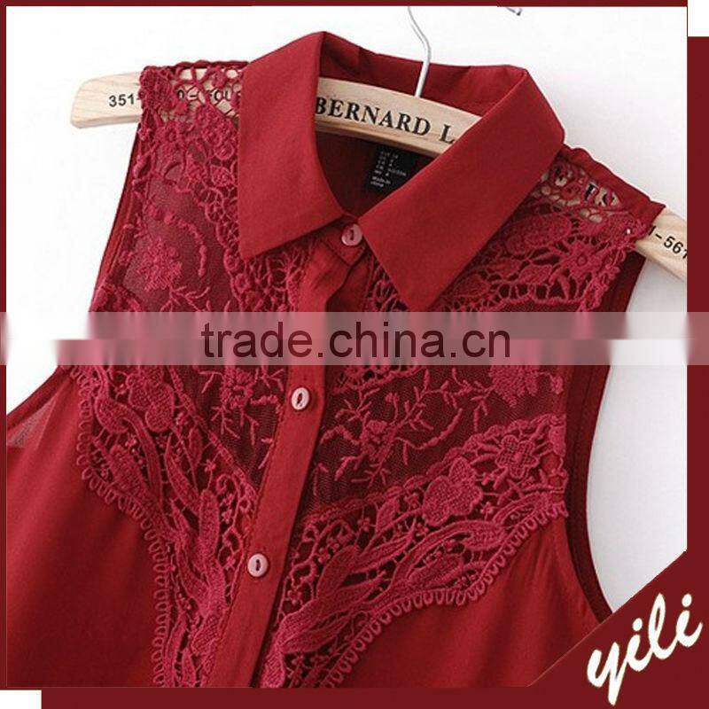 Hot design model vests for ladies