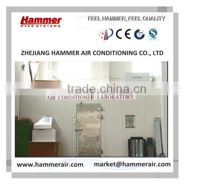 Hammer CE certified water chilled Cassette fan coils