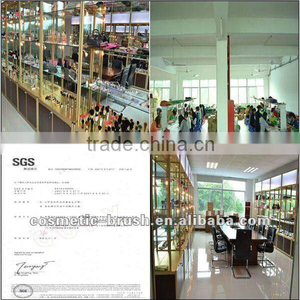 Wholesale high quality professional manufacture Metal Handle Kolinsky cosmetic makeup Nail Art Gel Brush for cheap