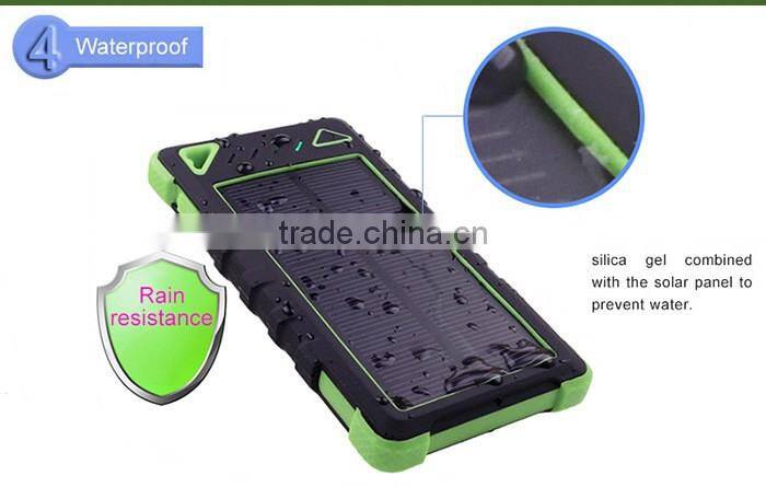 Stylish waterproof solar charger solar energy appliances products