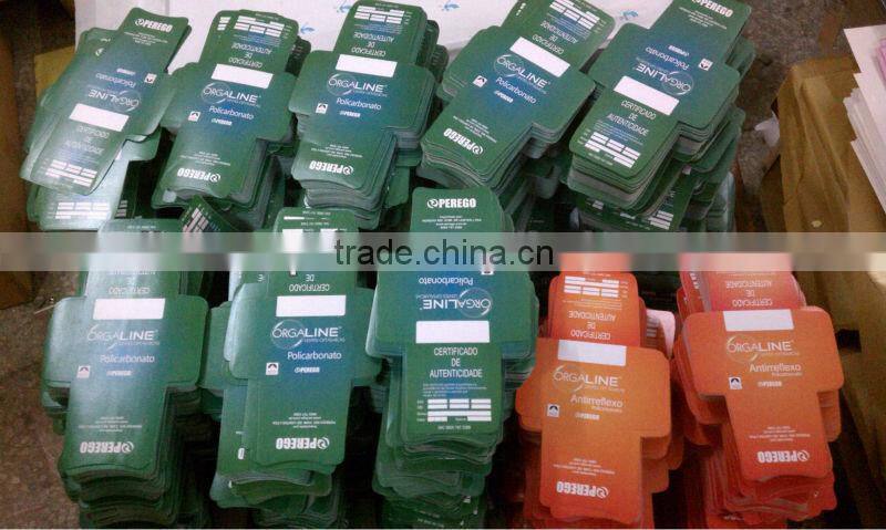 Custom design wrapping paper optical lens envelope