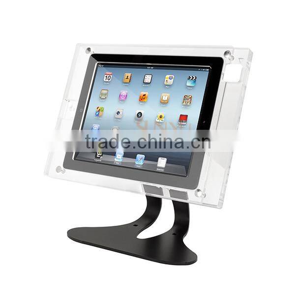 5mm Clear Tabletop Acrylic Ipad Display With Diffterent Logo