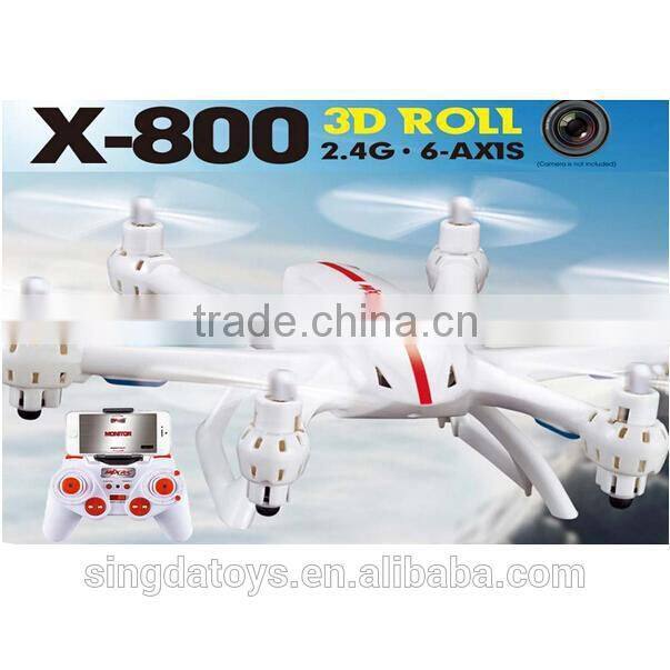 2015 New products MJX X800 Hexacopter C4005 Realtime Camera FPV Monitor RC Quadcoper