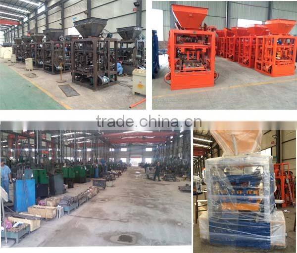 QT4-24 interlocking brick making machine in india,concrete block making machine