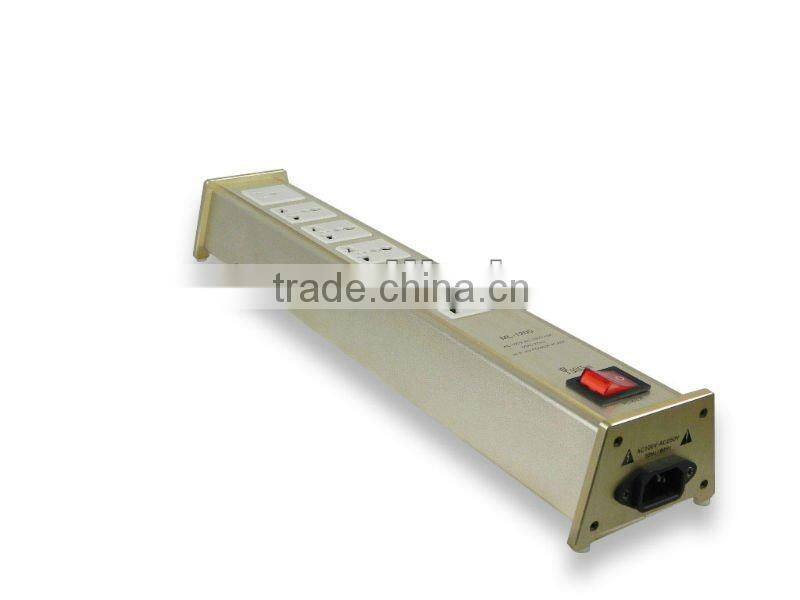 YAQIN ML-1200 6 way High Grade Universal Power Filter Sockets