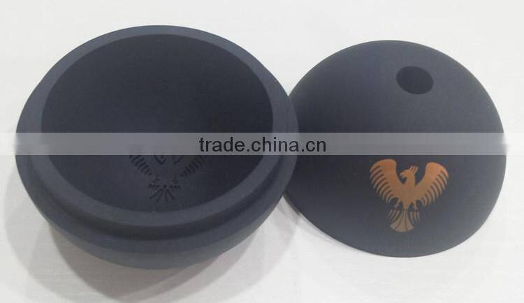 custom emboss logo sphere ice mold silicon