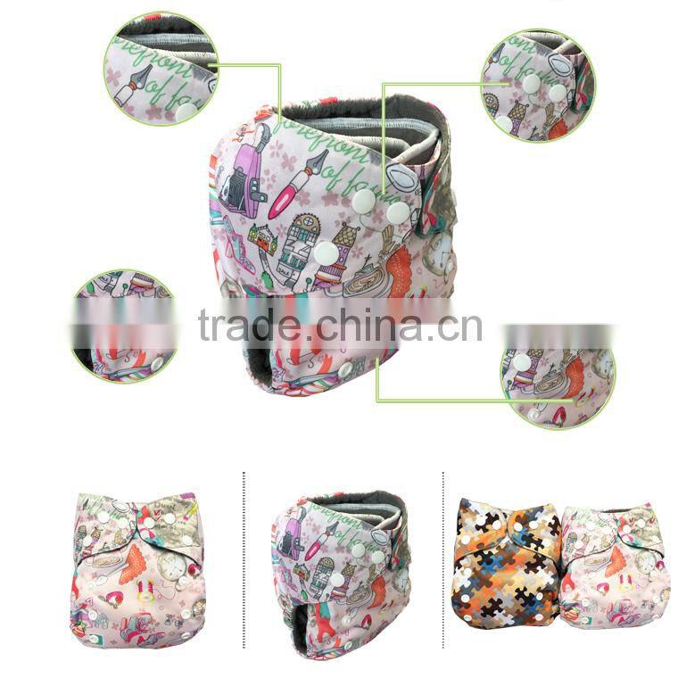 PCB-01 hot selling charcoal bamboo fitted cloth diapers, cloth diaper bamboo