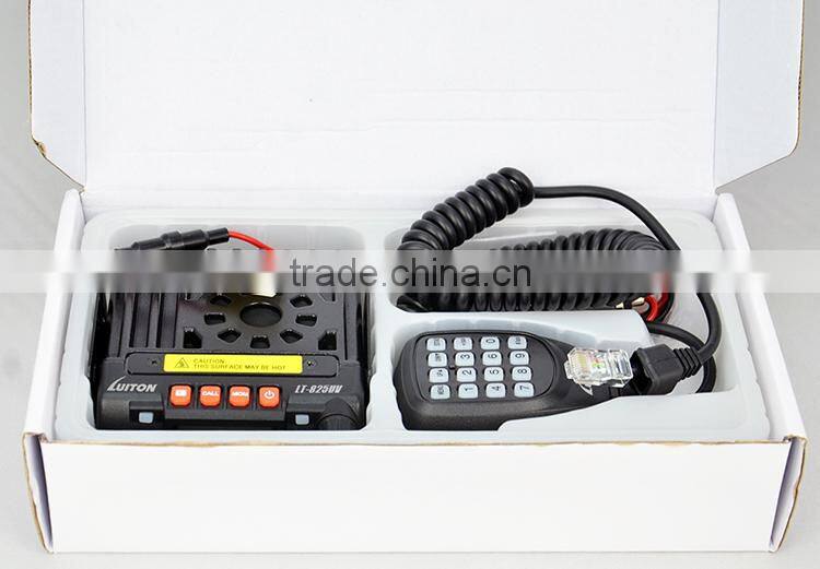 LT-825UV mobile walke talkie vhf uhf two way radio fm worky torky