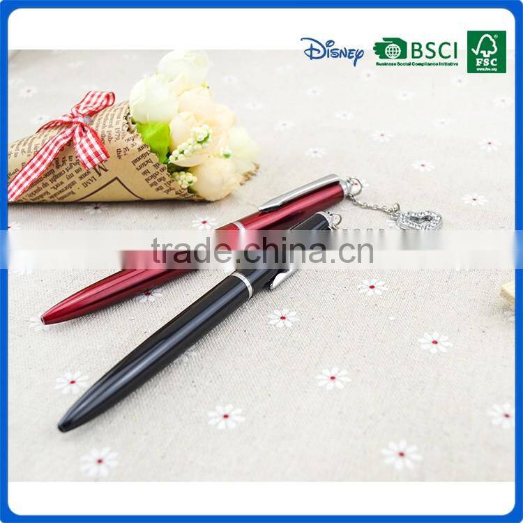 Japanese 2 color metal ball pen with Widget