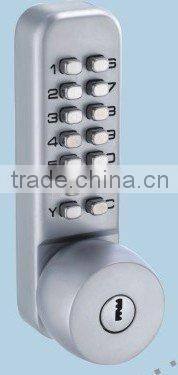 combination coded door lock with key 2160