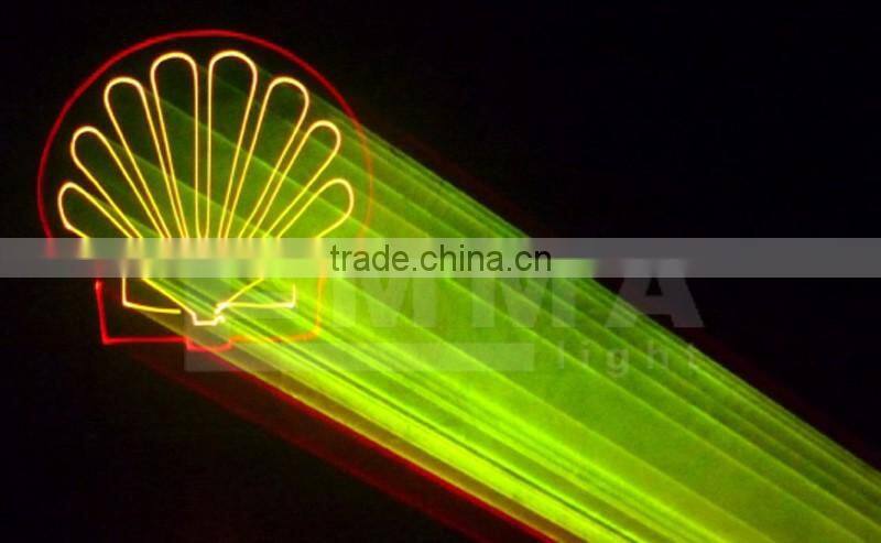 40Kpps galvo Scanner 3 Watt RGB Full Color Laser