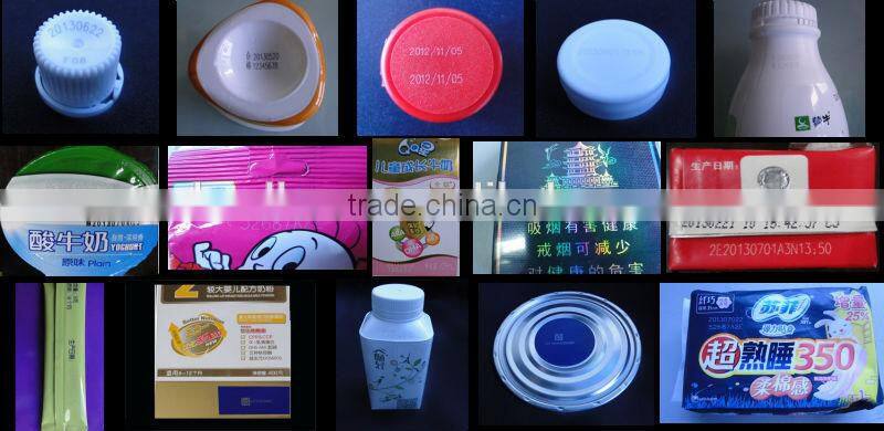 laser engraving and coding machine for batch code and expiry date number